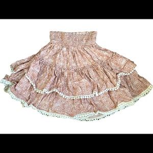 Misa Los Angeles Ruffled Skirt